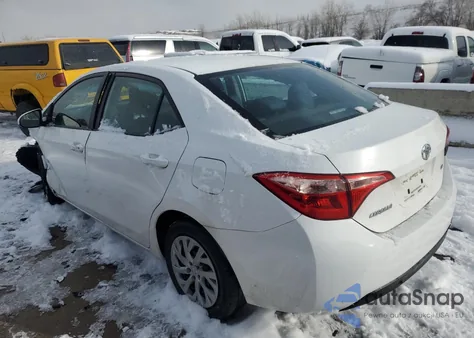 2018 Toyota Corolla L из США, поврежденный, VIN 2T1BURHEXJC109719